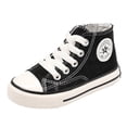 thumbnail image 4 of Zapatos de lona de caña alta para niños, zapatos de primavera para hombres y mujeres, zapatos de estilo coreano para niños pequeños, medianos y grandes, zapatos para estudiantes, zapatos para parejas, 4 of 5