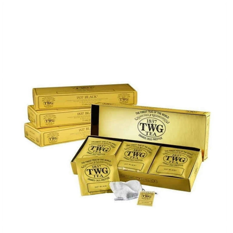 【未開封】TWG TEA VANILLA BOURBON TEA 15個入り TWG Tea, Vanilla Bourbon Tea 15 count Hand Sewn Cotton Tea