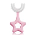 thumbnail image 1 of Billuyoard Cepillo de ergonómico de mano de silicona de doble cara para bebés Cepillo de masaje de en forma de U Gadgets para Suministros de limpieza para el hogar rosado S, 1 of 6