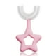 thumbnail image 3 of Injueey Cepillo de ergonómico para bebés de doble cara de silicona de 360 ​​grados Cepillo de manual en forma de U Suministros de limpieza para el hogar rosado S, 3 of 6