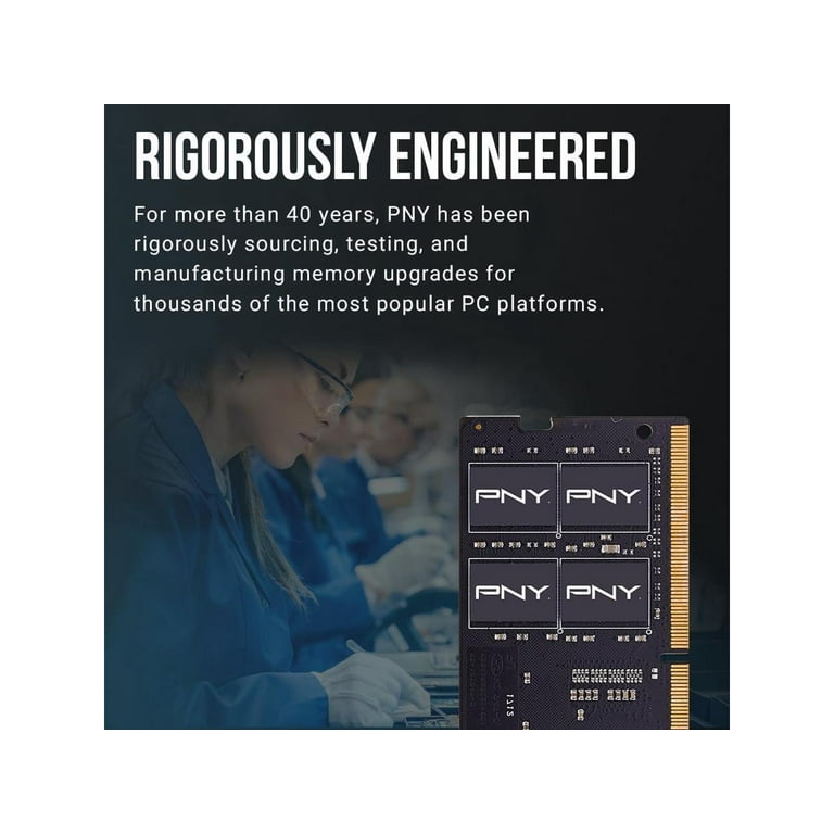 PNY 32 GB Performance DDR4 3200MHz Notebook Memory - Walmart.com