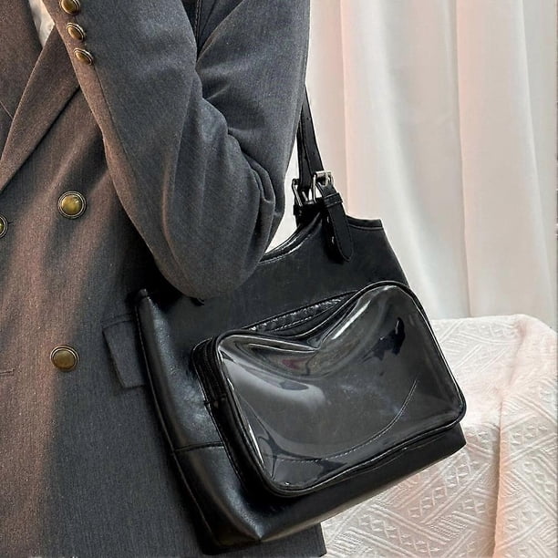 Large Capacity Tote Bag Versatile Handbag Ladies Tote Portable Shoulder Pocket