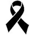 thumbnail image 3 of Melanoma Cancer Ribbon, Black, Printed Vinyl Decal, Sticker, Label for car, Cell Phone, Window, Computer, Wall, etc., 3 of 3