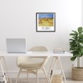 thumbnail image 3 of Stupell Industries Transitional Van Gogh Cornfield Provence Black Framed Giclee Art, 12 x 12, by Vintage Hustle, 3 of 8
