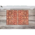 thumbnail image 3 of Linon Washable Colson Polyester 2'x3' Rug in Red, 3 of 19