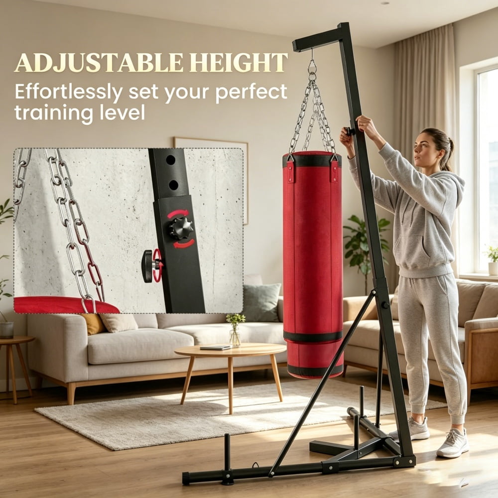 Punching Bag Stand with Sandbag
