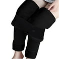 thumbnail image 4 of jsaierl Women's Winter Warm Fleece Lined Leggings Track Pants Thermal Jogger High Waist Control Keep Warm Sweatpants Plush Pant, 4 of 7