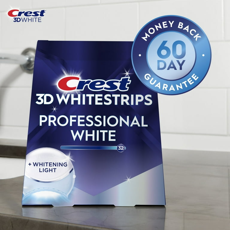 【タイムセール】クレスト　crest whitening Amazon.com: Crest 3D Whitestrips Professional Effects + LED
