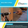 thumbnail image 5 of SharkBite 3/4 Inch x 100 Feet Blue PEX-A, PEX Pipe Flexible Water Tubing for Plumbing, UA70B100, 5 of 6
