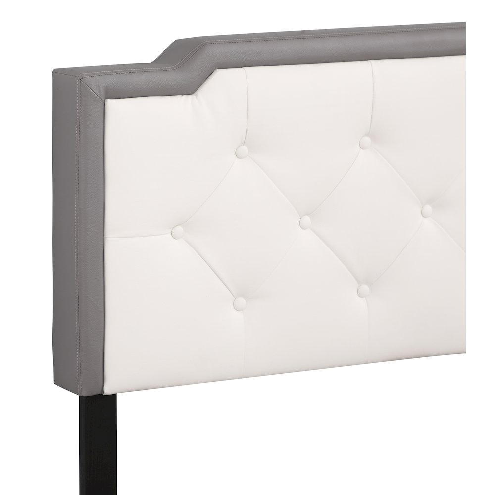Glory Furniture Deb Twin Bed in Light Grey Color