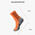 thumbnail image 2 of Outdoor Backpacking 1Pair Unisex Trekking Breathable Basketball Non Slip Comfortable Football Socks Soccer Socks Cycling Socks Sports Sock YELLOW, 2 of 8