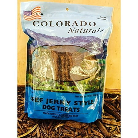 Beef Jerky Dog Treats. Made in USA with 100% U.S.D.A. Beef