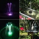 thumbnail image 5 of Fuente solar de 3 W con LED, 7 efectos, batería de 2000 mAh, bomba solar para estanque, bomba solar para fuente de agua, bomba para fuente de estanque, estanque de peces, baño para pájaros, jardín, 5 of 5