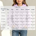 thumbnail image 4 of FAIOROI Kids Fleece Hoodie with Cute Bear Ears, Girls Boys Soft Warm Pullover Sweatshirt, Long Sleeve Hooded Top for Fall Winter Purple 7-8T, 4 of 6