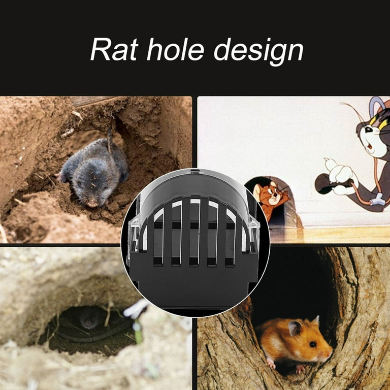 Mousetrap Alive, 2 Pieces Live Traps Mice Reusable Rat Traps Mousetrap Game  Plastic Rodent Control Hunting Accessories Safe For Children & Pets Animal