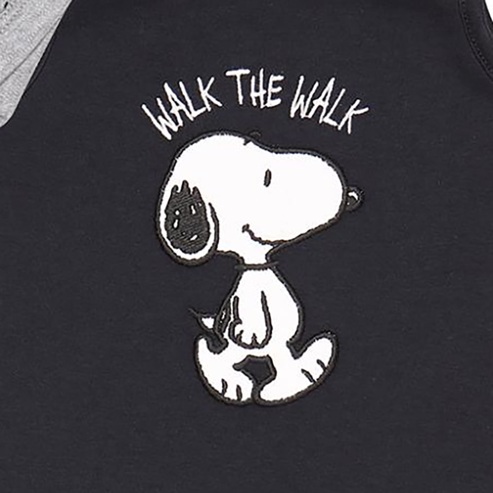 Official Peanuts Snoopy Walk The Walk Baby Boys Romper Set