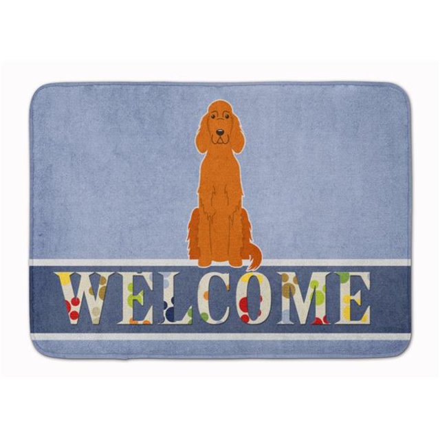 Carolines Treasures BB5645RUG Irish Setter Tapis de Mousse à Mémoire Lavable en Machine
