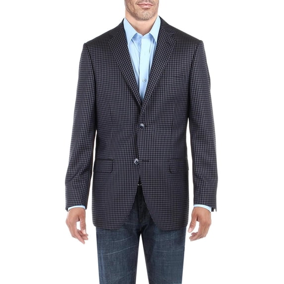 Mens French Blue Modern Fit Blazer DTI DARYA TRADING BB