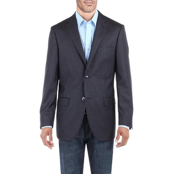 Mens French Blue Modern Fit Blazer DTI DARYA TRADING BB