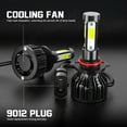 thumbnail image 2 of Car LED Headlight High Low Fog Bulb for 2014 2015 GMC Sierra 1500, 2 of 9