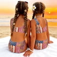 thumbnail image 6 of Grblisyd 4th of July Girl's 2 Piece Swimsuit Set American Flag Cute Bathing Suit Scoop Neck Independence Day Bikini Sets, 6 of 6