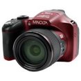 thumbnail image 2 of Minolta Pro Shot 20MP HD Digital Camera with 67x Zoom, 1080p Video & 16GB SD Card (Red), 2 of 3