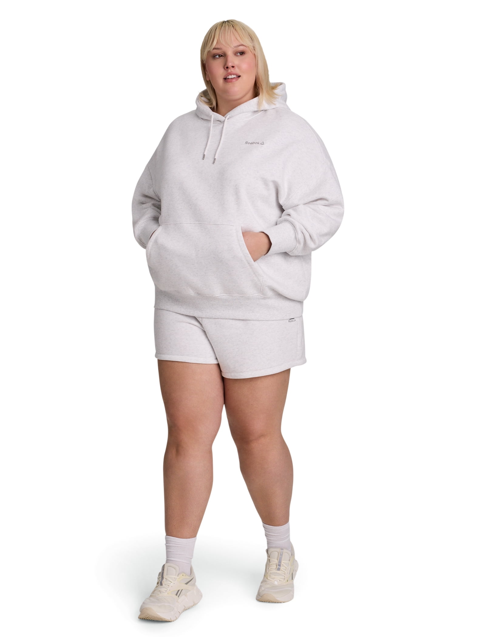 Reebok Women's and Women's Plus Game Day Fleece Lifestyle Short, Sizes XS-4X