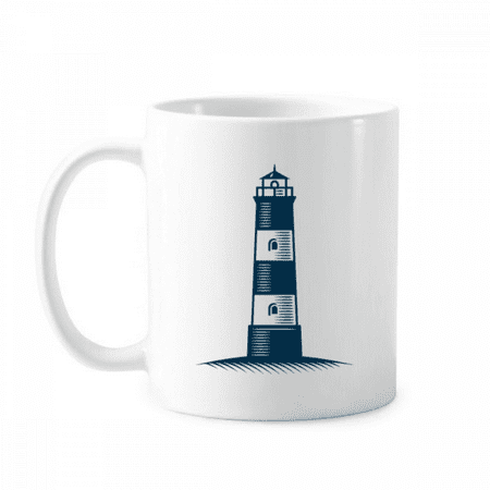 

Lighthouse Navigation Military Ocean Mug Pottery Cerac Coffee Porcelain Cup Tableware