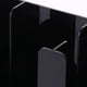 thumbnail image 4 of Billuyoard Organizador de tazas negro de 2 compartimentos para organización eficiente de tazas, estante desechable para almacenamiento de tazas Organizadores de utensilios de cocina, 4 of 6