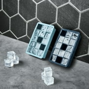 Thyme & Table 2-Piece Silicone Ice Cube Tray Set