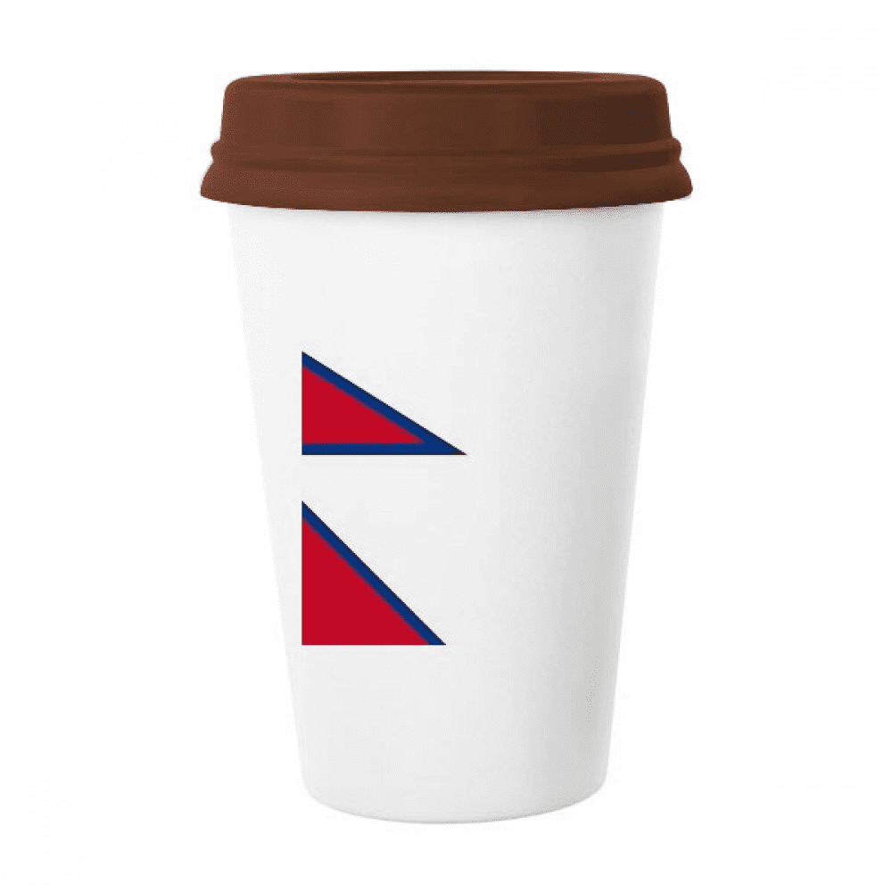 Nepal National Flag Asia Country Mug Coffee Drinking Glass Pottery