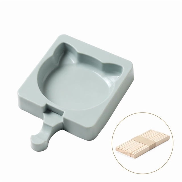Molde de paletas de helado de silicona hecho a mano - Máquina for hacer helados DIY for golosinas caseras