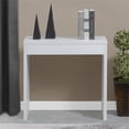 thumbnail image 3 of Convenience Concepts Northfield Table de Hall d'Entrée en Bois, Blanc, 3 of 8