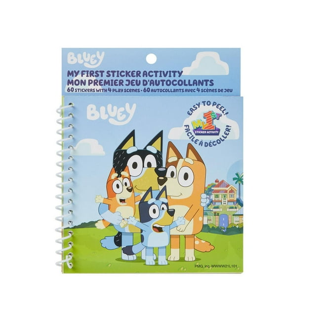 Livre d'Activités Bluey My First Sticker