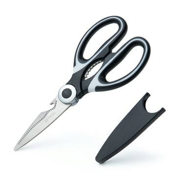 DI ORO 2-Piece Stainless Steel Kitchen Scissor Set - Heavy-Duty 