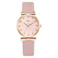 thumbnail image 2 of Reloj de cuarzo para mujer, relojes para mujer Jadi, estilo europeo y de moda, esfera dorada, delicado reloj tallado para mujer, reloj de moda., 2 of 3
