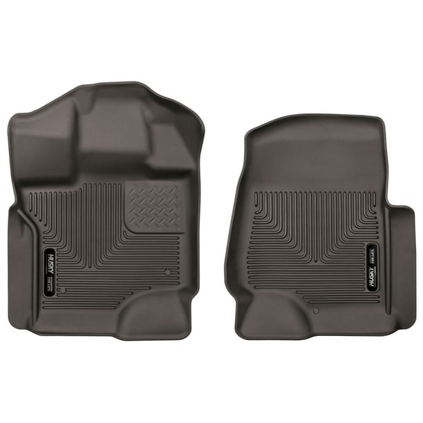 Husky Liners Front Floor Liners Fits 1518 F150 SuperCrew/SuperCab