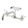thumbnail image 2 of B&K Industries Utility Faucet 123-009NL - Wall-Mounted, 2-Handle, Chrome - 8 In, 2 of 2