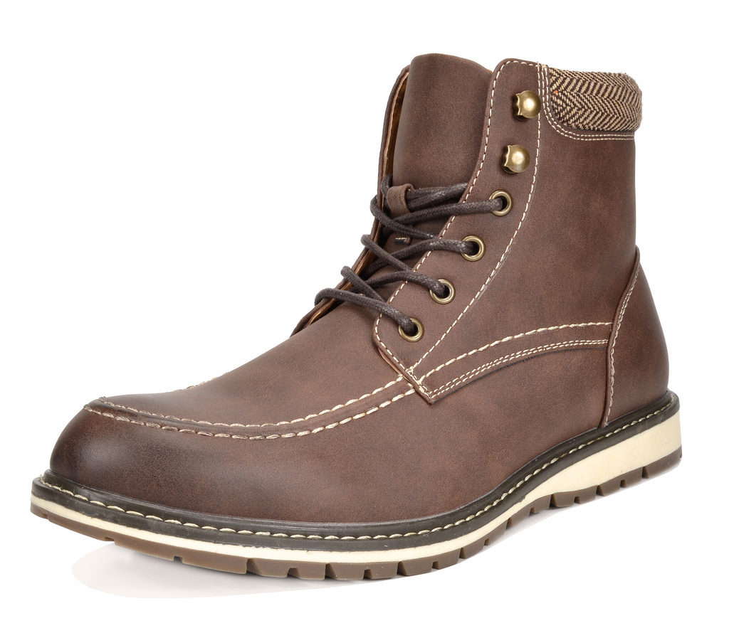 Bruno Marc Men's Oxford Dress Ankle Boots Faux Fur Lining Motorcycle Boots Bruno Marc Men's Oxford Dress Ankle Boots Faux Fur Lining Motorcycle Boots