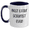 White/Navy, variant on Inspirational Best Effin' Scientist Ever Two Tone Coffee Mug Gifts for Mom - Funny Scientist Quotes - Unique Mother's Day Unique Gifts from Friend to Mom