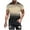 Khaki, variant on breaise Men's Plus Size Tshirts Crew Neck Short Sleeve Tee Shirts Big and Tall Muscle Tee Shirts Lightweight Workout Pullover with Pocket Red XL Fashion deals