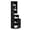 Black-65'', variant on Hironpal 59'' Salon Station for Hair Stylist, Corner Barber Station with Storage,Beauty Salon Spa Equipment,Black