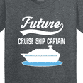 thumbnail image 4 of Inktastic Future Cruise Ship Captain Youth T-Shirt, 4 of 5