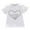 White, variant on Little Girls Cute Graphic Tees Short Sleeve Versatile Tshirt Tops