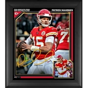 Patrick Mahomes Kansas City Chiefs 2018 NFL MVP Framed 15" x 17" Collage - Facsimile Signature