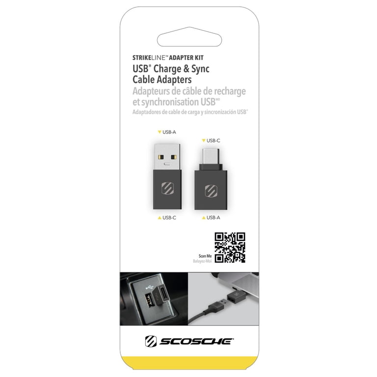 Strikeline USB-C to USB-A Adapter Kit, 2-Pack photo 3