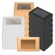 thumbnail image 1 of Mini Caja de Papel Kraft de 30 Piezas con Ventana, Caja de Embalaje para Regalo Caja de Regalo para JabóN PanaderíA Dulces (Negro, MarróN, Blanco), 1 of 5