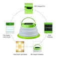 thumbnail image 3 of Mistaha Retractable Solar Light Outdoor Waterproof Foldable Tent Light Portable Leds Rechargeable Camping Lamp with, 3 of 8