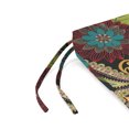 thumbnail image 6 of Jordan Manufacturing 17" x 19" Gaya Pizzazz Multicolor Floral Rectangular Outdoor Chair Pad Seat Cushion with Ties (2 Pack), 6 of 10