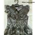thumbnail image 3 of Wednesday Costume Dress For Girls Kids Halloween Dress Up Birthday Party Outfits 3-9Y, 3 of 8